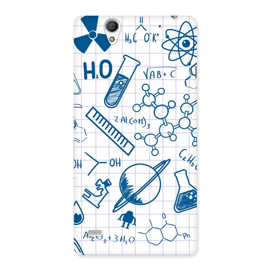 Science Notebook Back Case for Sony Xperia C4