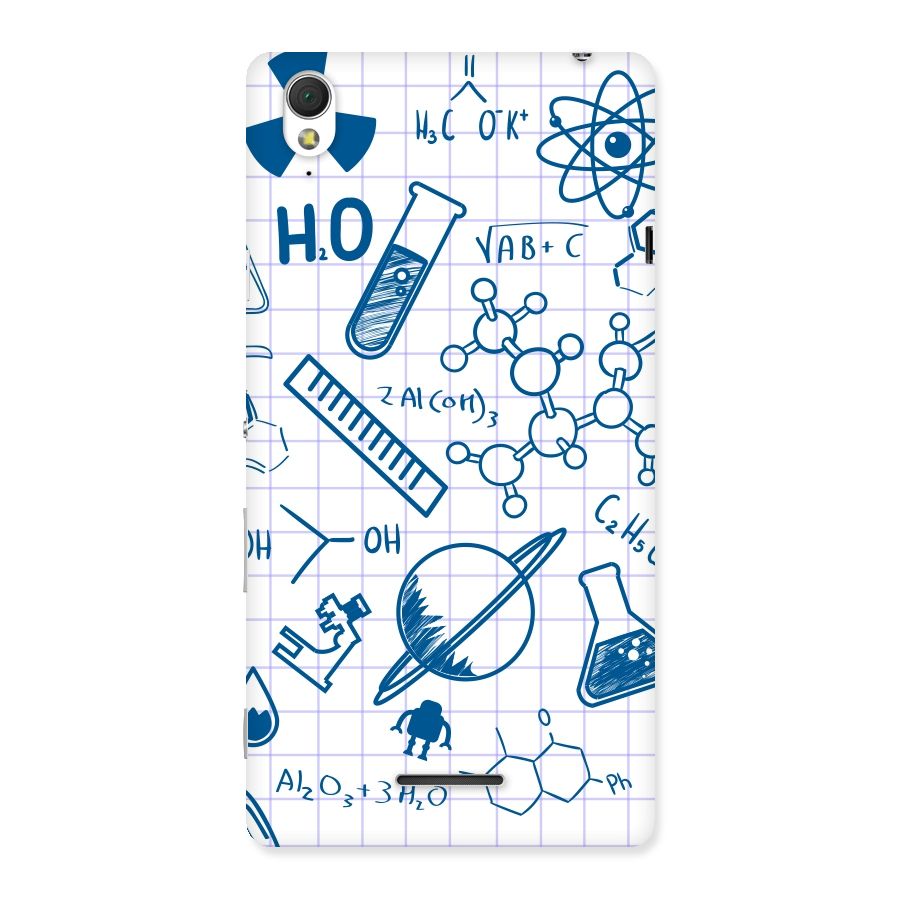 Science Notebook Back Case for Sony Xperia T3