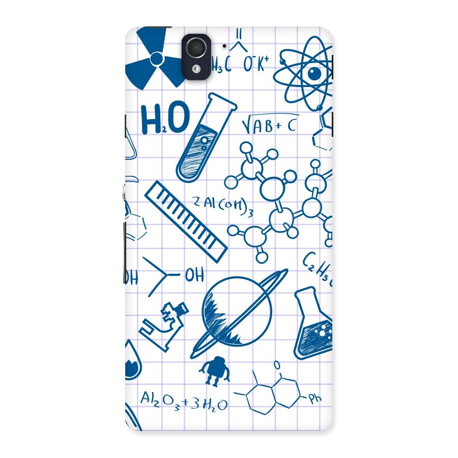 Science Notebook Back Case for Sony Xperia Z