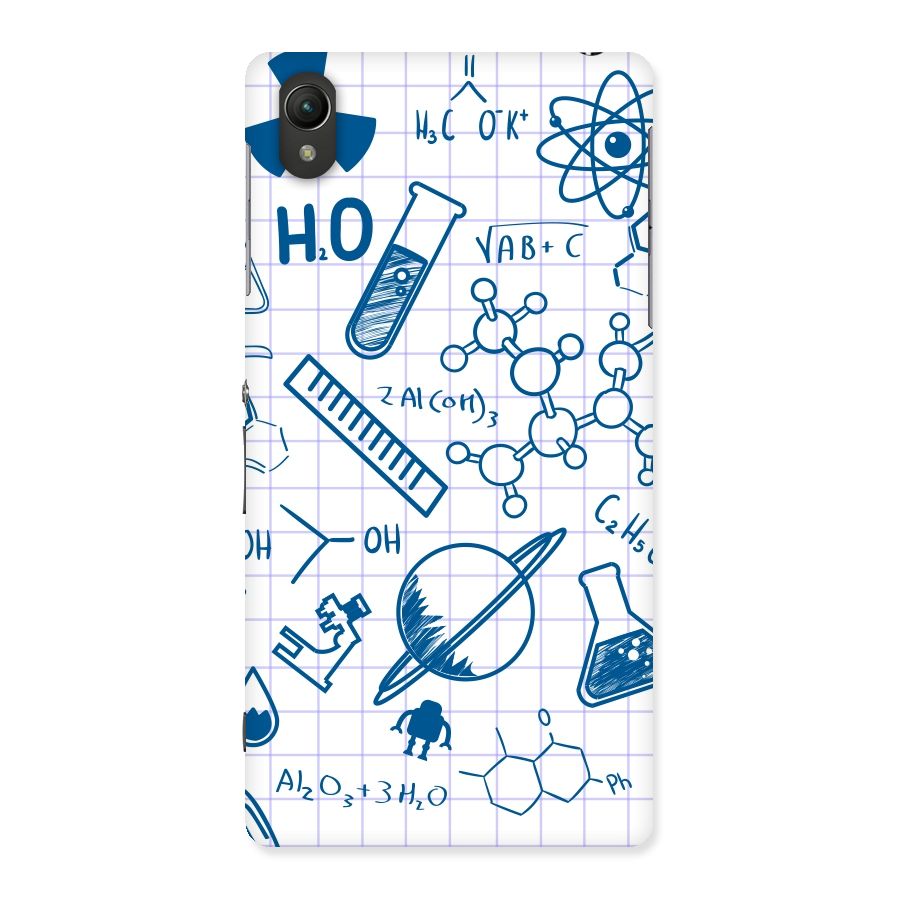 Science Notebook Back Case for Sony Xperia Z2