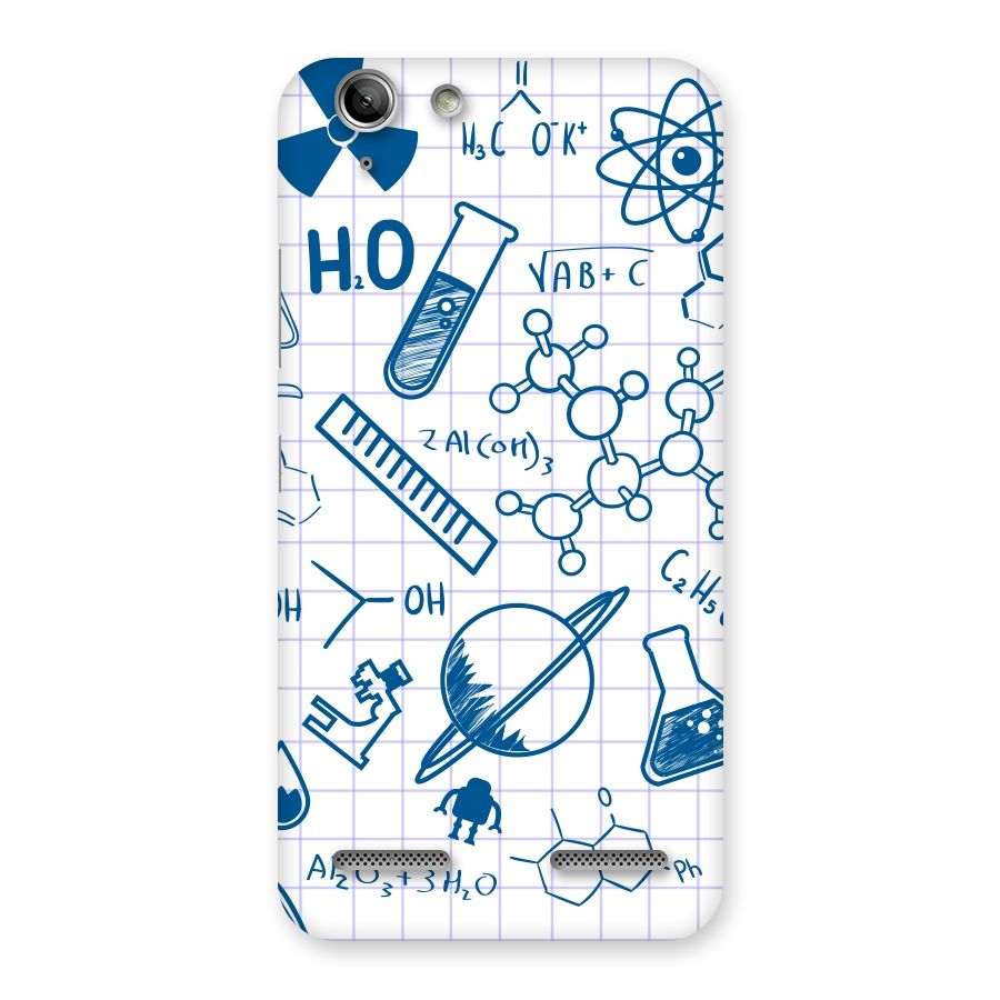 Science Notebook Back Case for Vibe K5 Plus