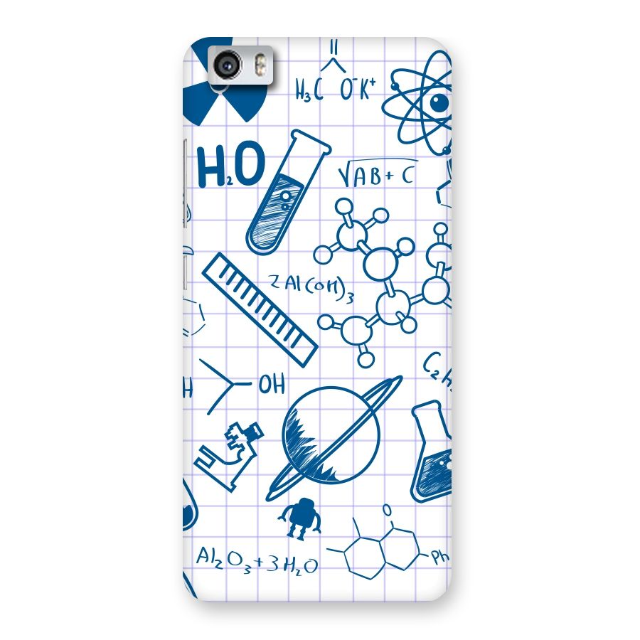 Science Notebook Back Case for Xiaomi Redmi Mi5