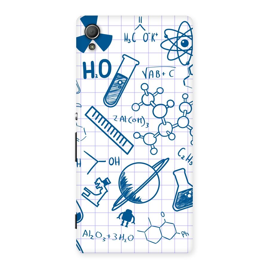 Science Notebook Back Case for Xperia Z3 Plus