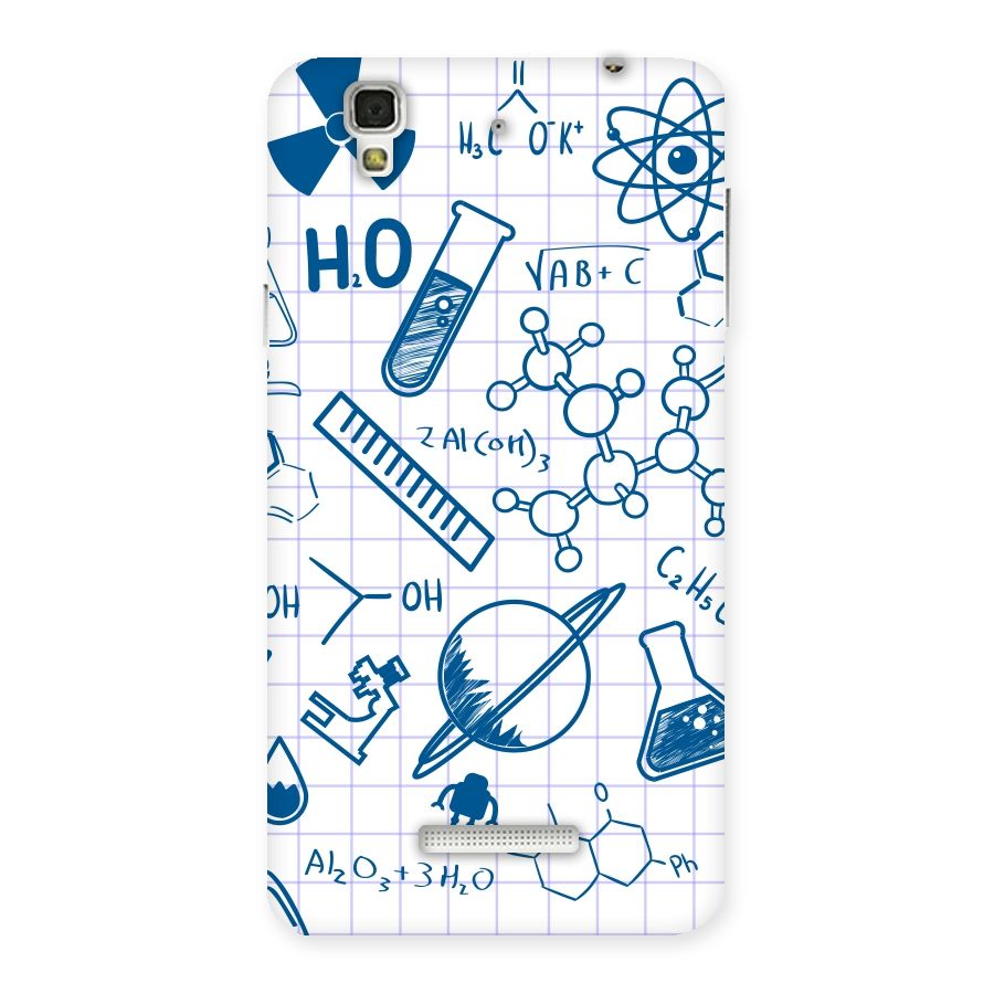 Science Notebook Back Case for YU Yureka Plus