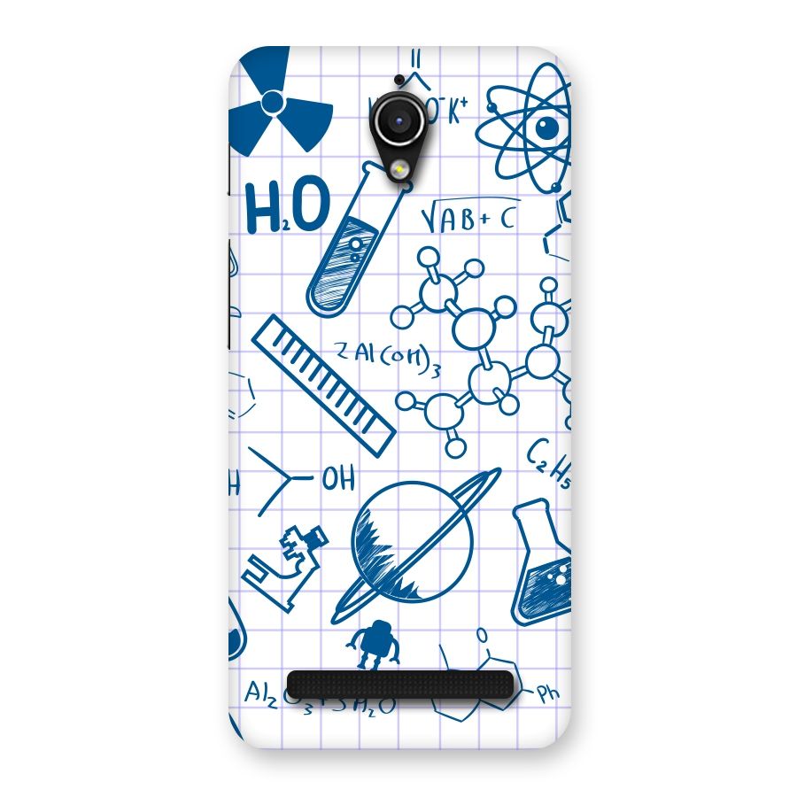Science Notebook Back Case for Zenfone Go