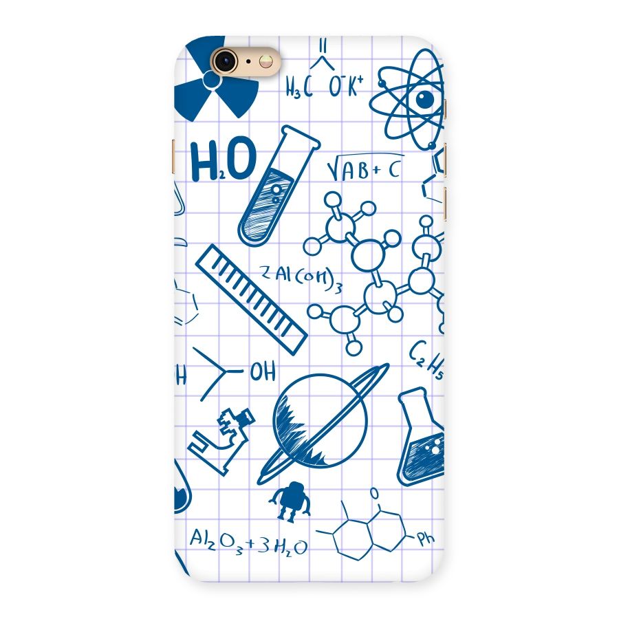 Science Notebook Back Case for iPhone 6 Plus 6S Plus