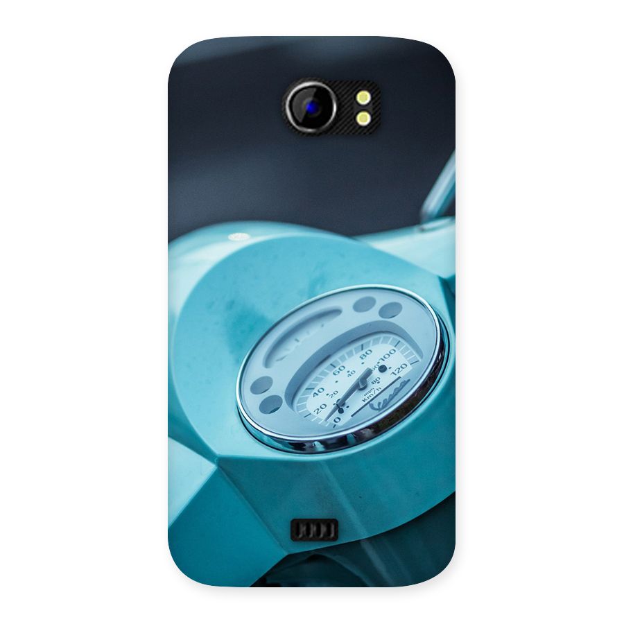 Scooter Meter Back Case for Micromax Canvas 2 A110