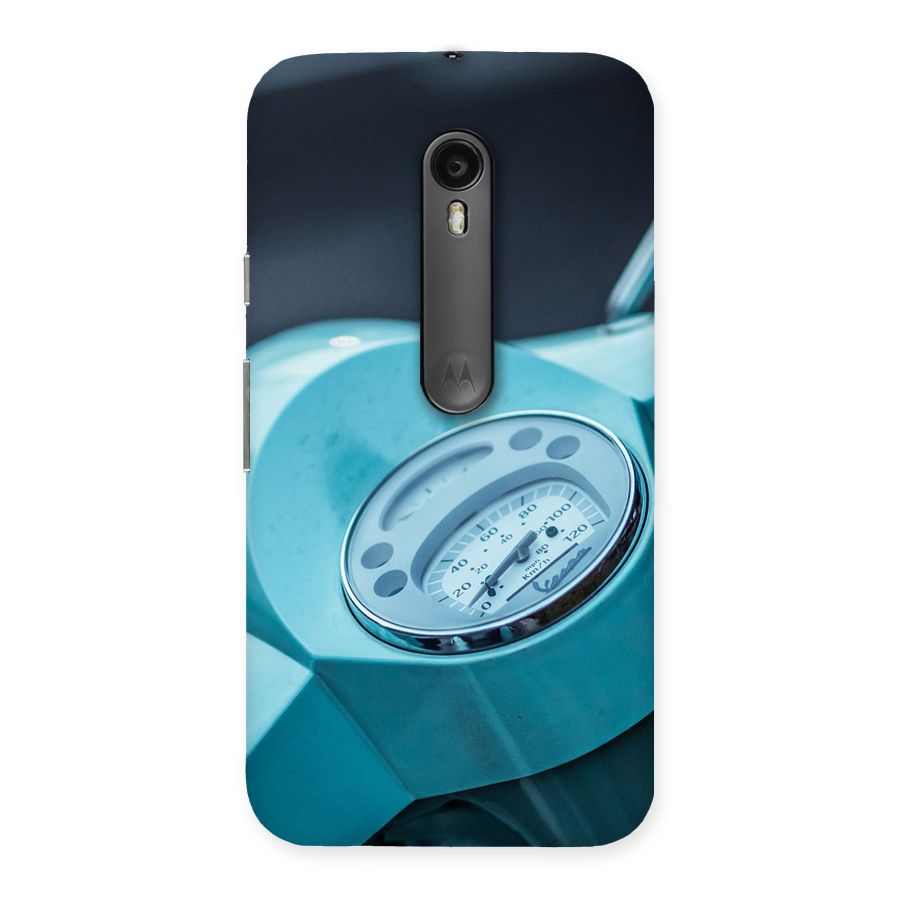 Scooter Meter Back Case for Moto G3
