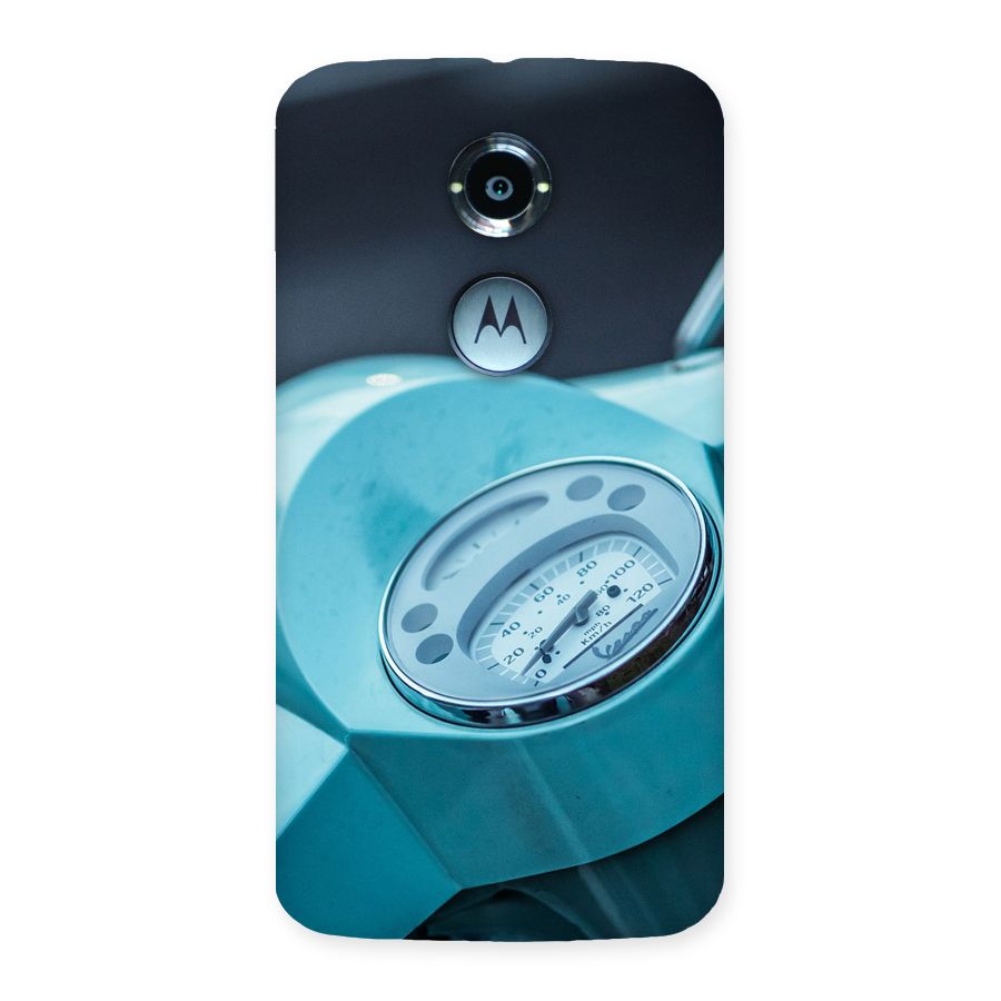 Scooter Meter Back Case for Moto X 2nd Gen