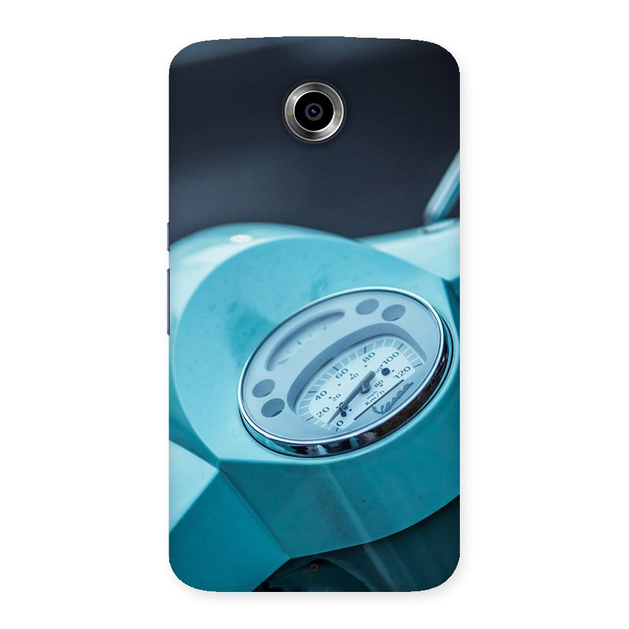 Scooter Meter Back Case for Nexsus 6
