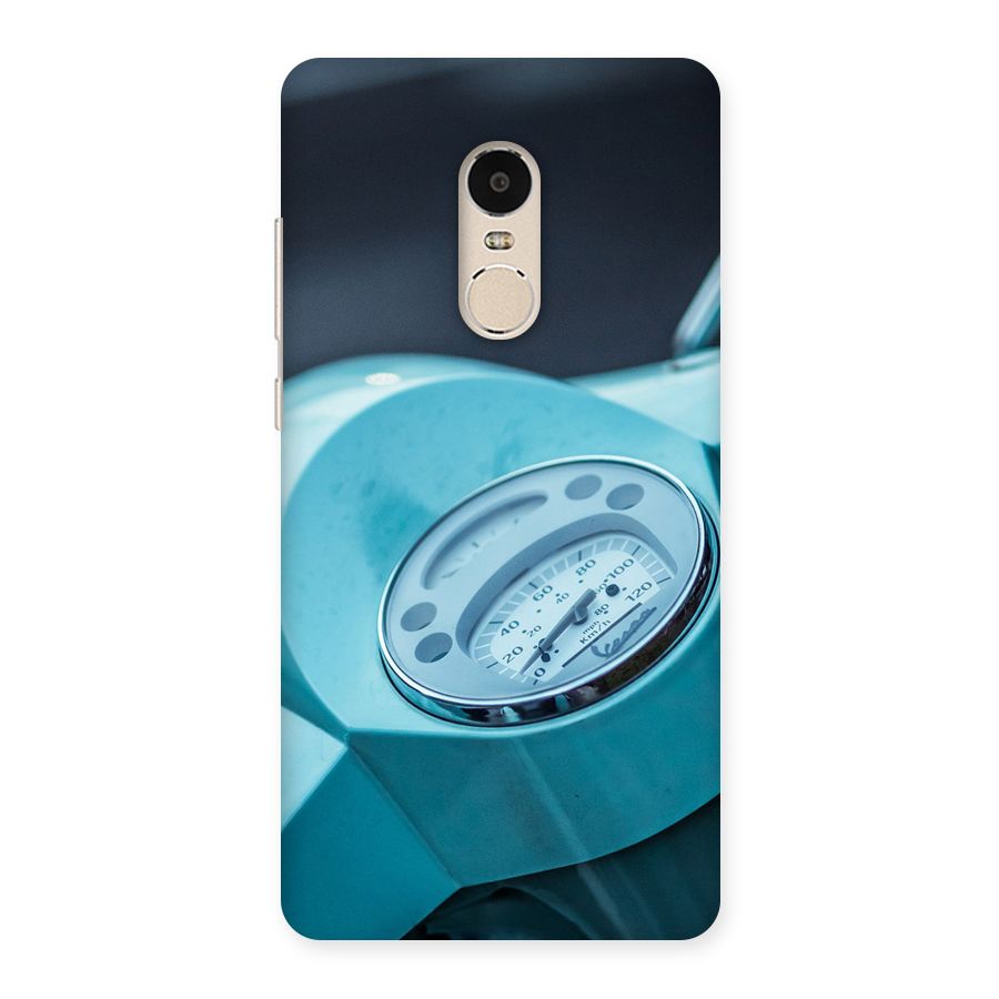 Scooter Meter Back Case for Xiaomi Redmi Note 4