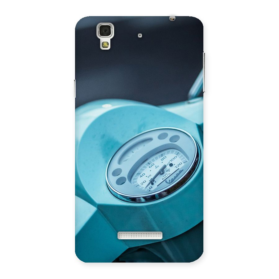 Scooter Meter Back Case for Yu Yureka