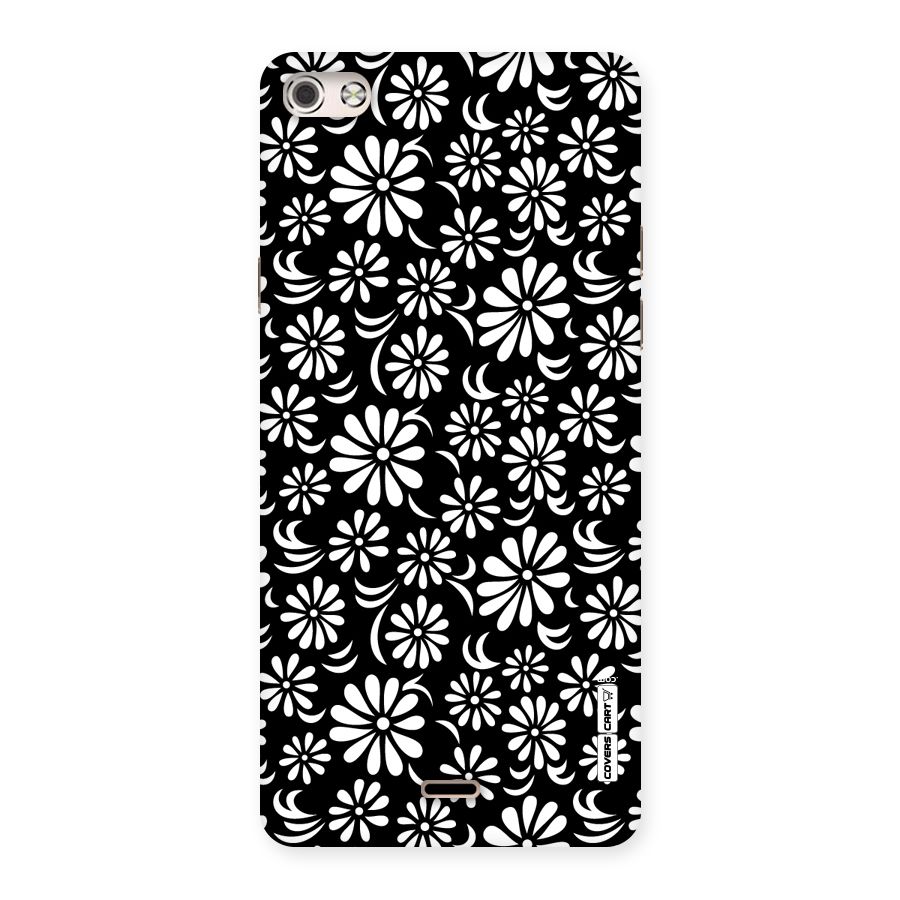 Sea Shell Abstract Art Back Case for Micromax Canvas Silver 5