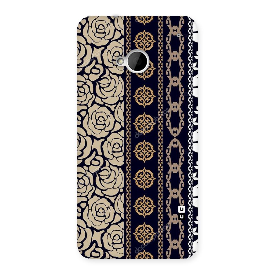 Seamless Pattern Back Case for HTC One M7