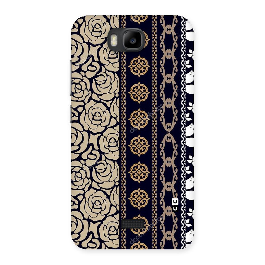 Seamless Pattern Back Case for Honor Bee