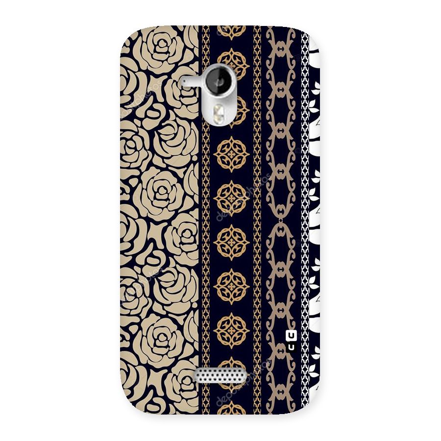 Seamless Pattern Back Case for Micromax Canvas HD A116