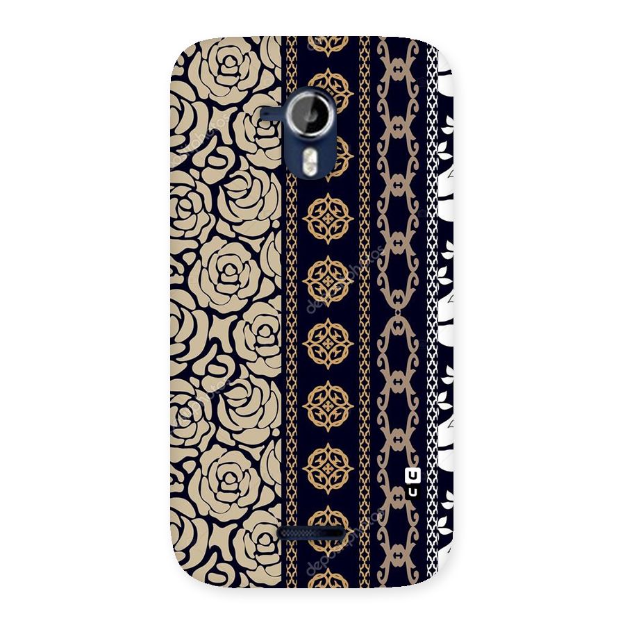 Seamless Pattern Back Case for Micromax Canvas Magnus A117