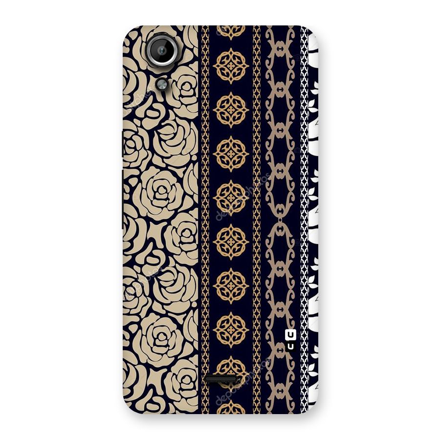 Seamless Pattern Back Case for Micromax Canvas Selfie Lens Q345