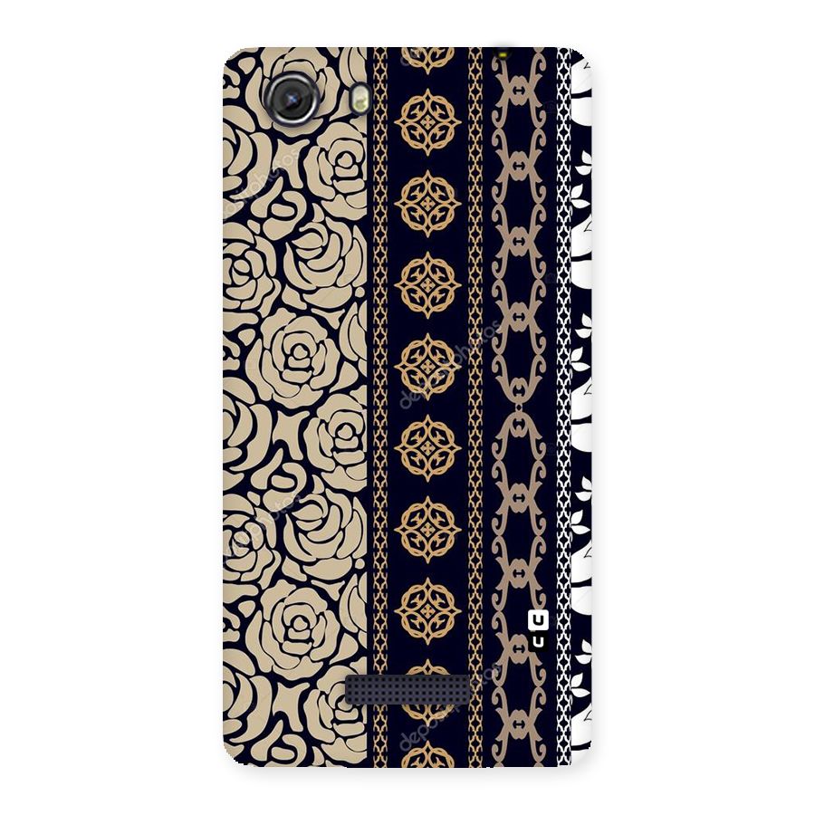 Seamless Pattern Back Case for Micromax Unite 3