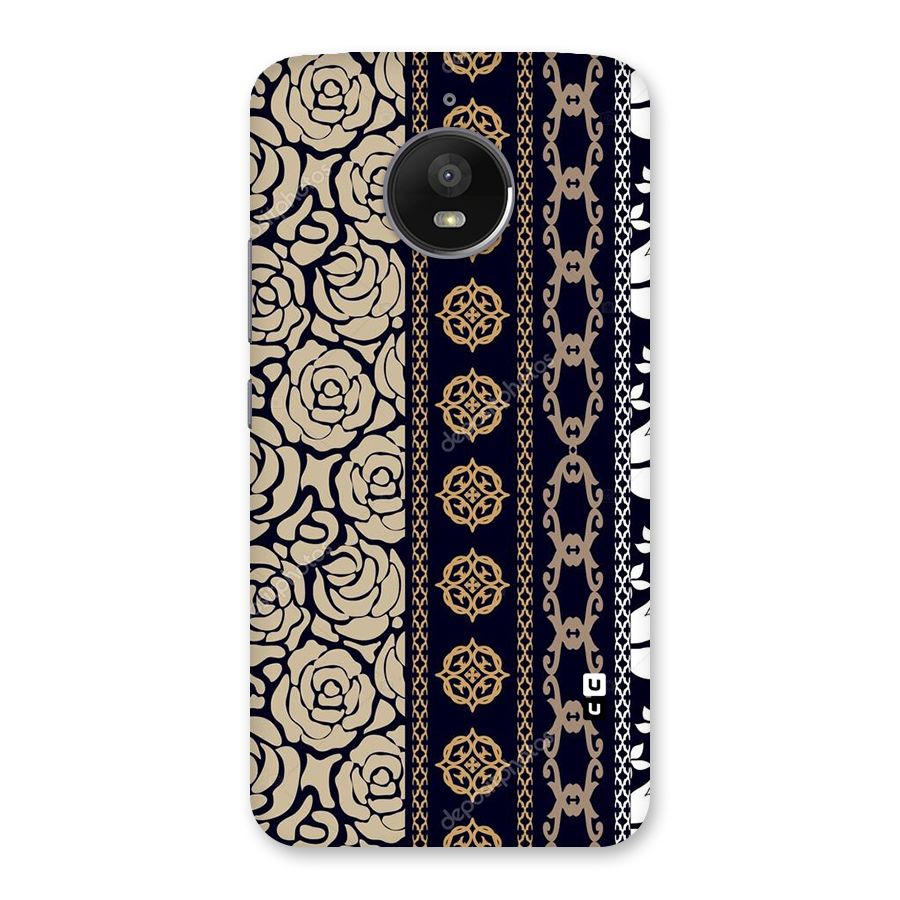Seamless Pattern Back Case for Moto E4 Plus