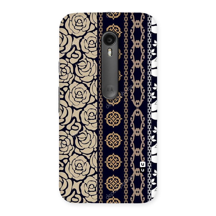 Seamless Pattern Back Case for Moto G Turbo