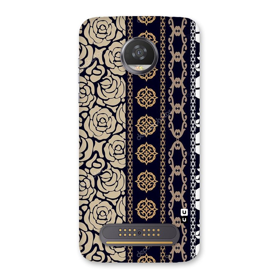 Seamless Pattern Back Case for Moto Z2 Play