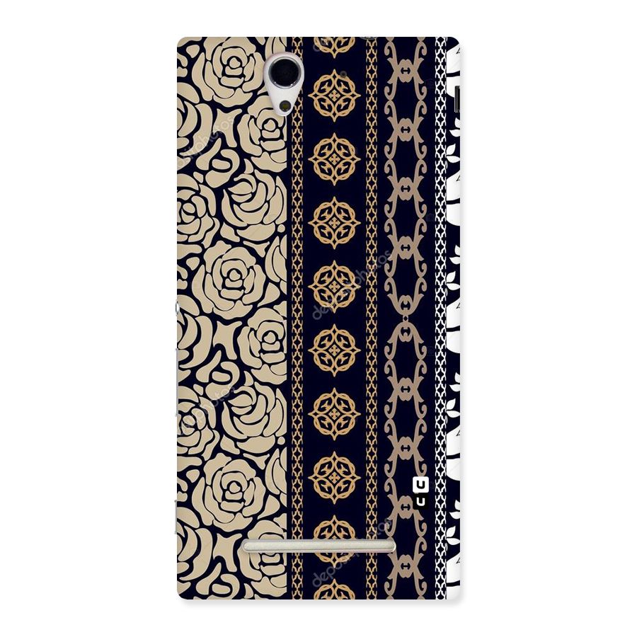 Seamless Pattern Back Case for Sony Xperia C3