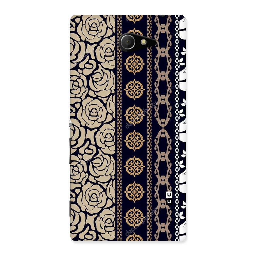 Seamless Pattern Back Case for Sony Xperia M2