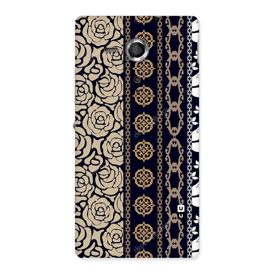 Seamless Pattern Back Case for Sony Xperia SP
