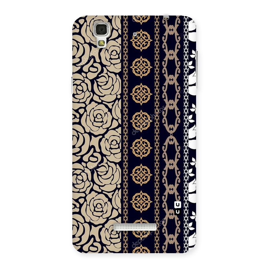 Seamless Pattern Back Case for YU Yureka Plus