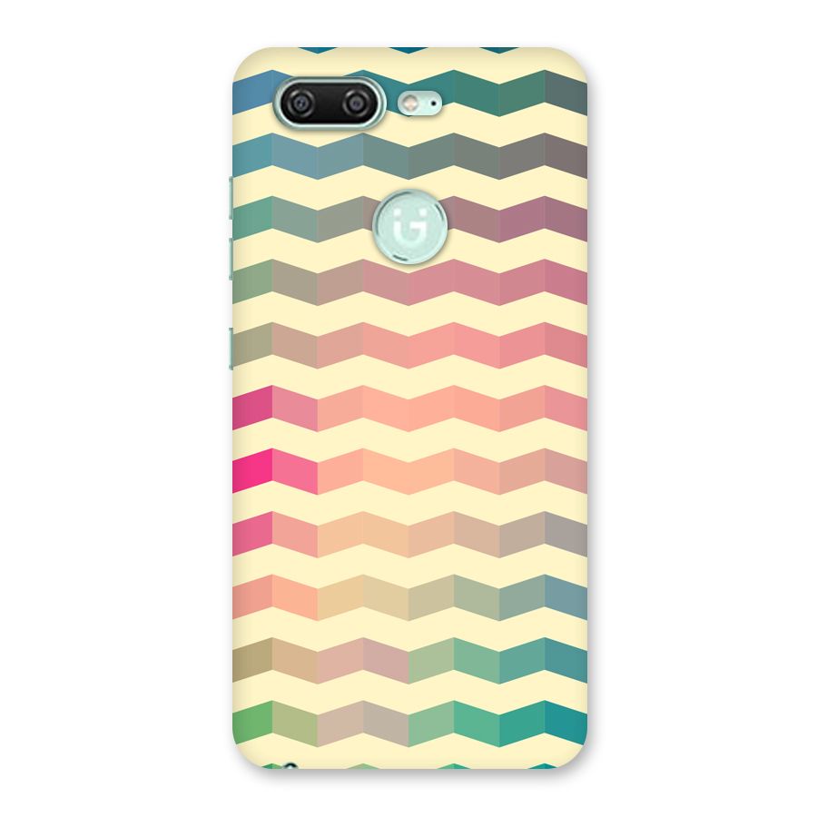 Seamless ZigZag Design Back Case for Gionee S10