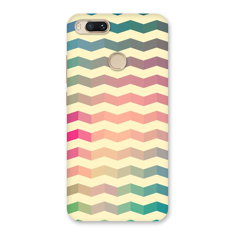 Seamless ZigZag Design Back Case for Mi A1