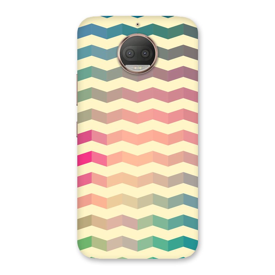 Seamless ZigZag Design Back Case for Moto G5s Plus