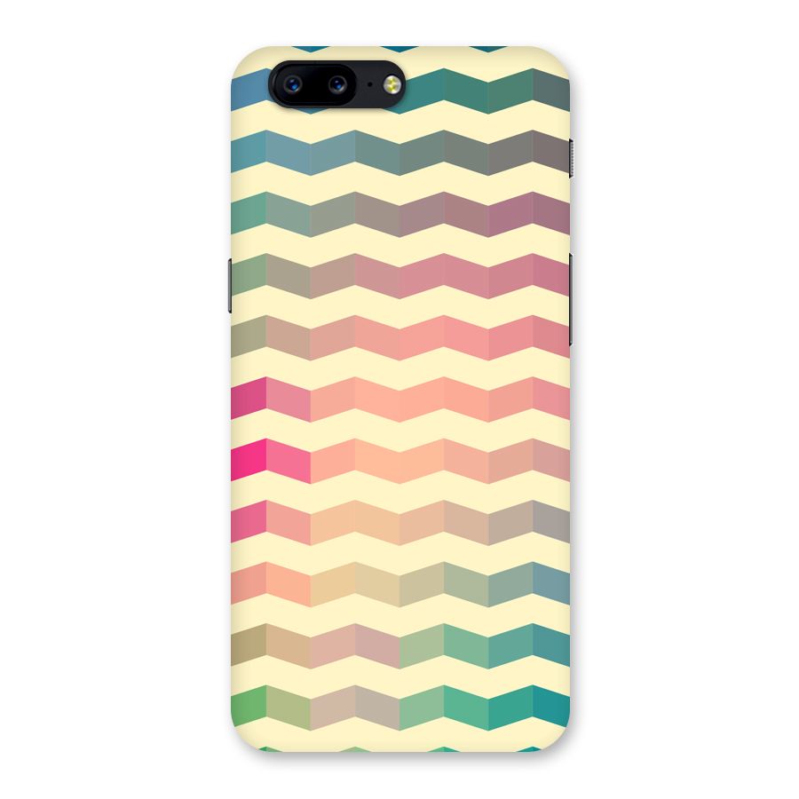 Seamless ZigZag Design Back Case for OnePlus 5