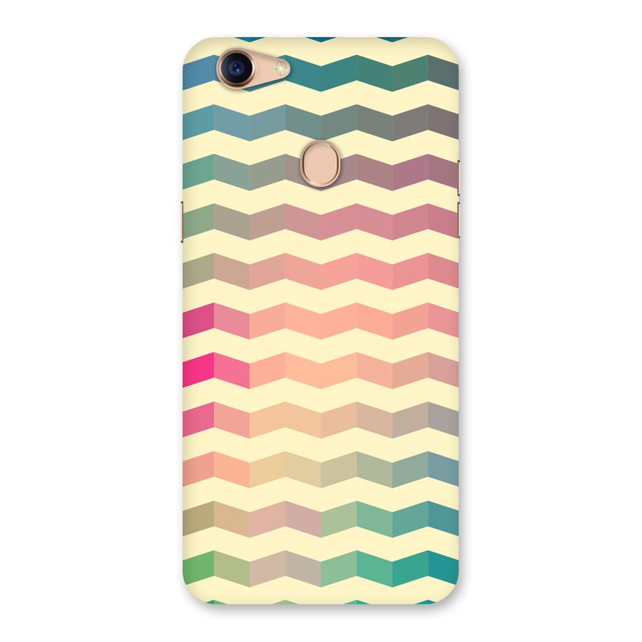 Seamless ZigZag Design Back Case for Oppo F5