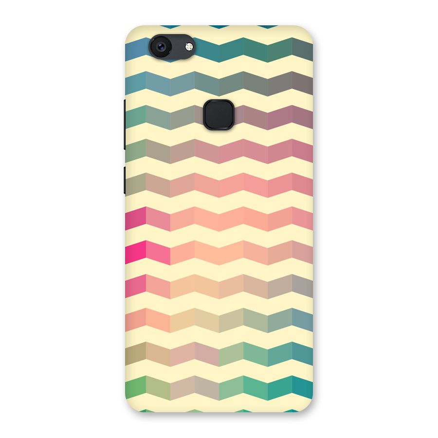 Seamless ZigZag Design Back Case for Vivo V7 Plus