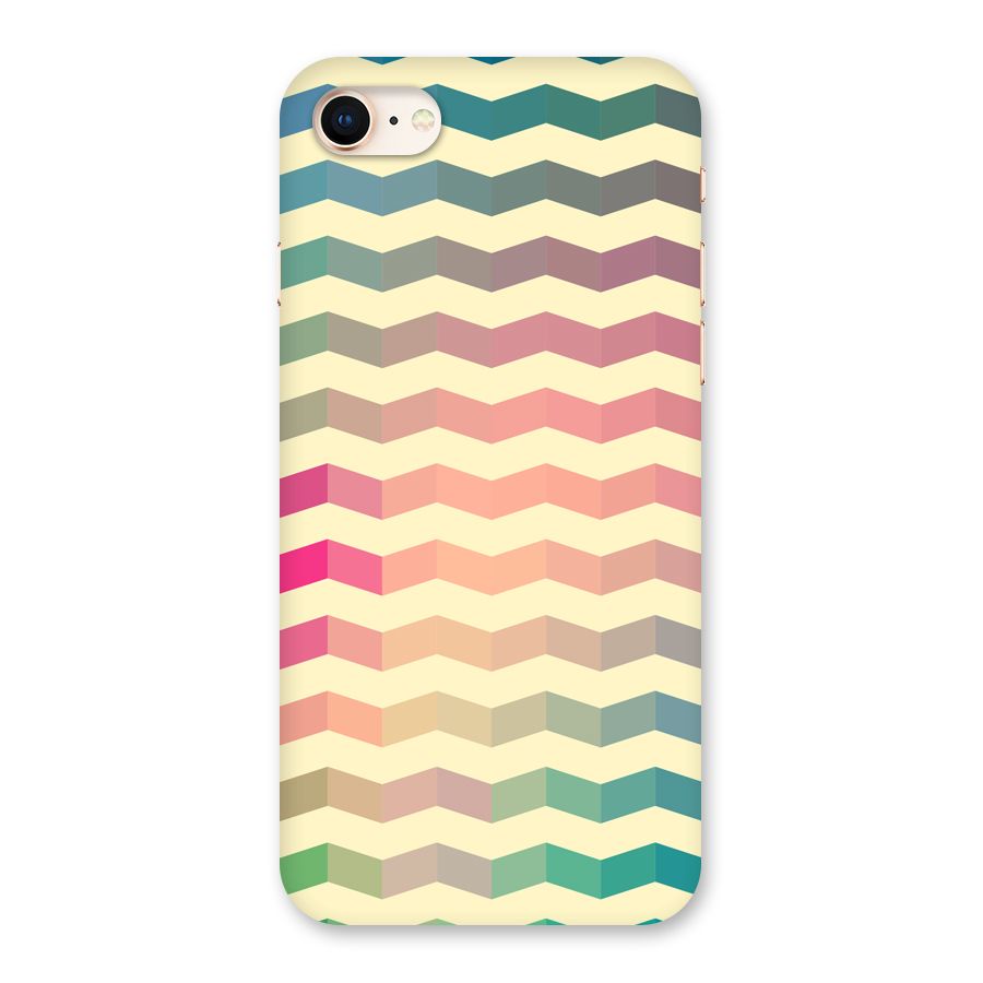 Seamless ZigZag Design Back Case for iPhone 8