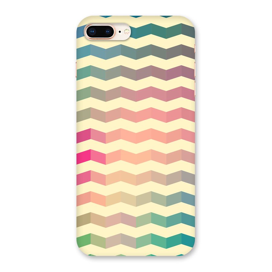 Seamless ZigZag Design Back Case for iPhone 8 Plus