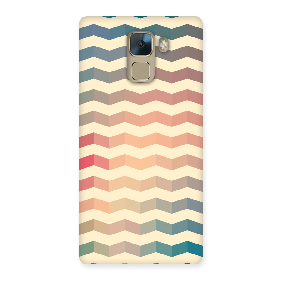 Seamless ZigZag Design Back Case Back Case for Honor 7