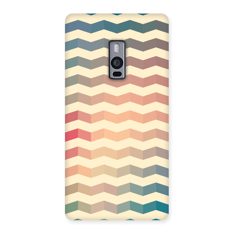 Seamless ZigZag Design Back Case Back Case for Oneplus Two