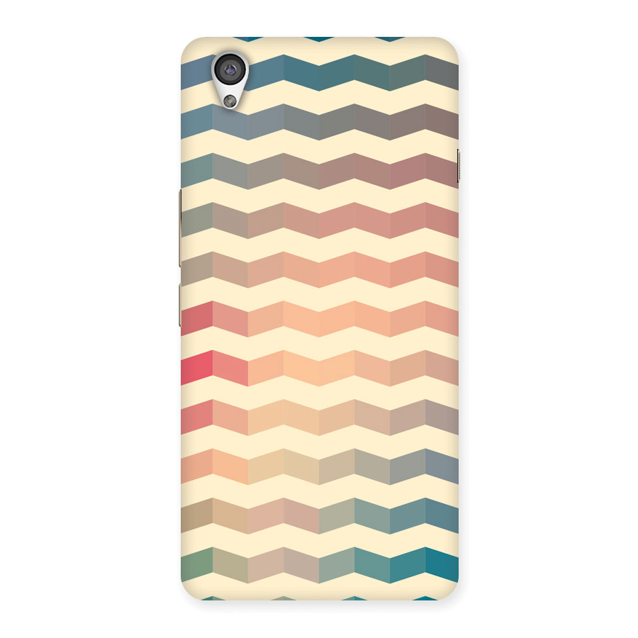 Seamless ZigZag Design Back Case Back Case for Oneplus X