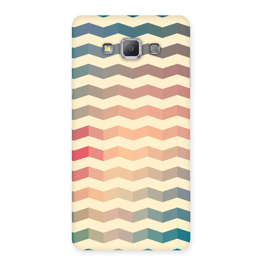 Seamless ZigZag Design Back Case for Galaxy A7