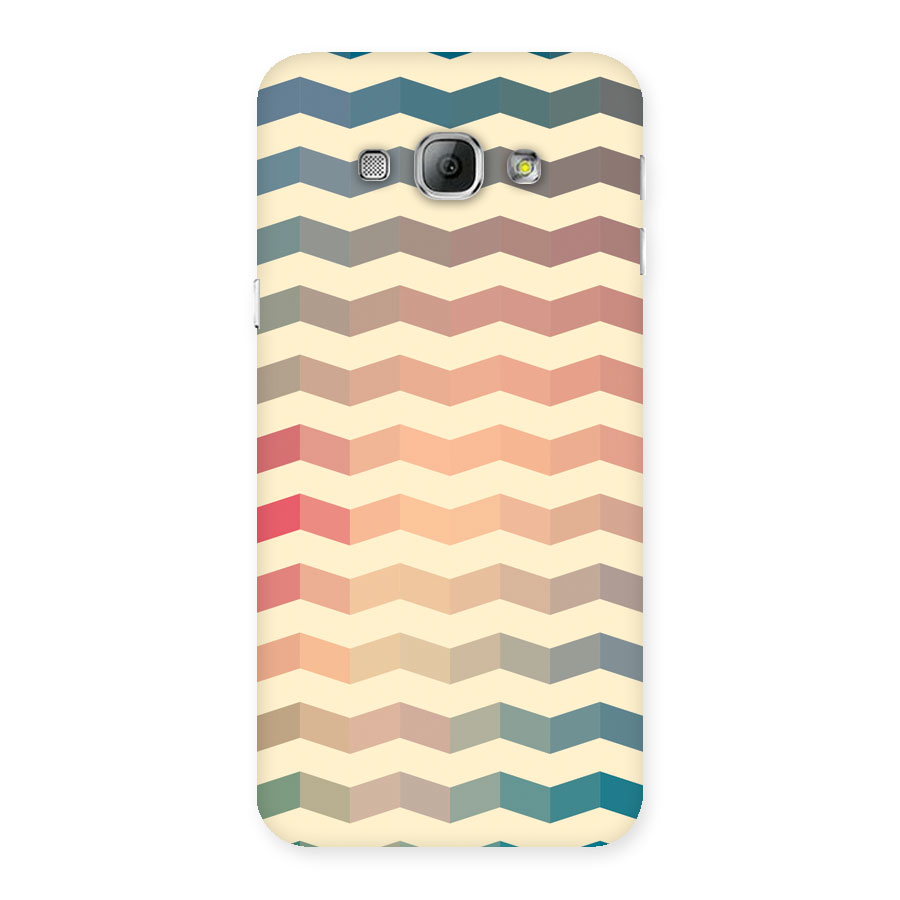 Seamless ZigZag Design Back Case for Galaxy A8