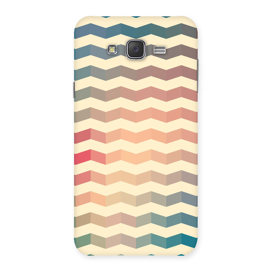 Seamless ZigZag Design Back Case for Galaxy J7