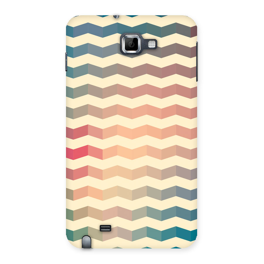 Seamless ZigZag Design Back Case for Galaxy Note