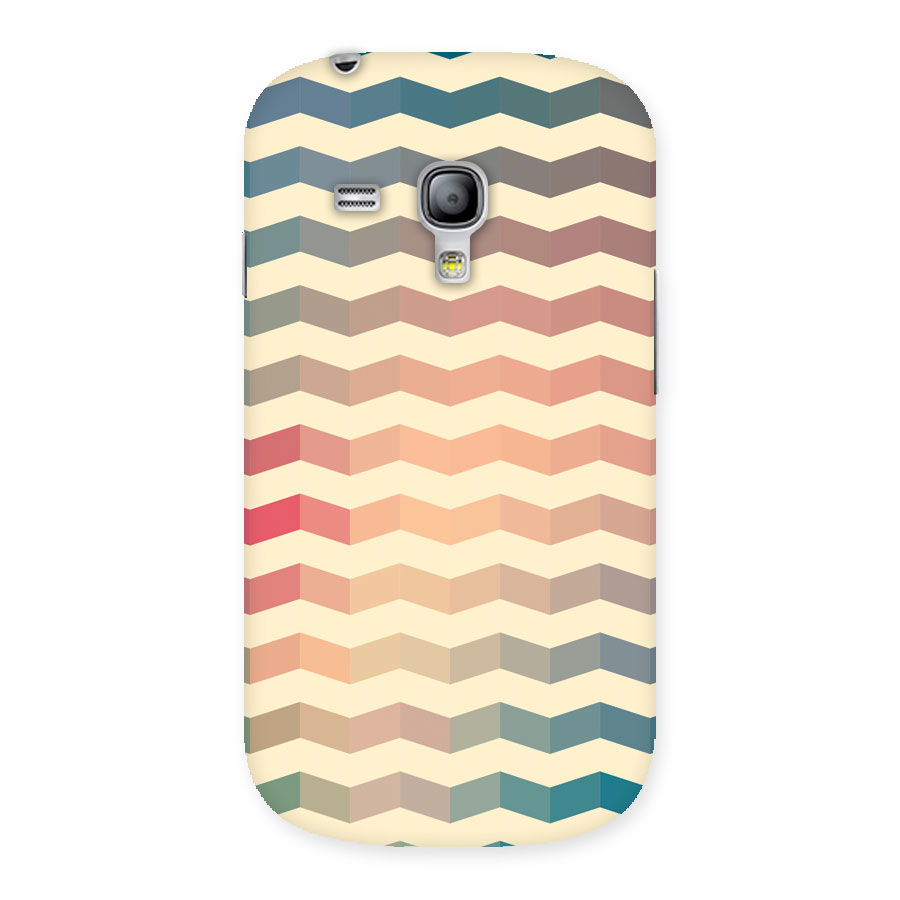 Seamless ZigZag Design Back Case for Galaxy S3 Mini