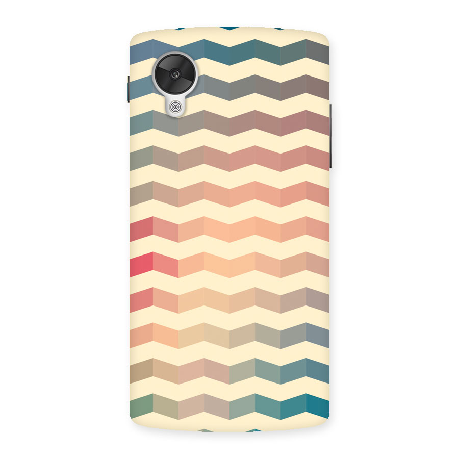 Seamless ZigZag Design Back Case for Google Nexus 5