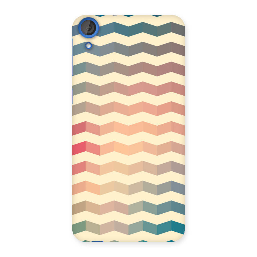 Seamless ZigZag Design Back Case for HTC Desire 820