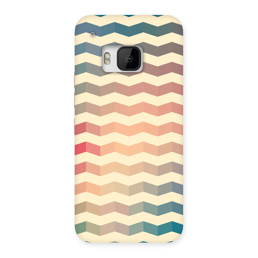 Seamless ZigZag Design Back Case for HTC One M9