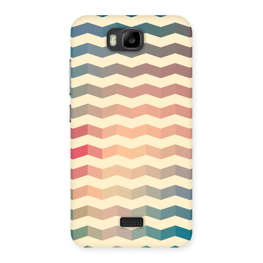 Seamless ZigZag Design Back Case for Honor Bee